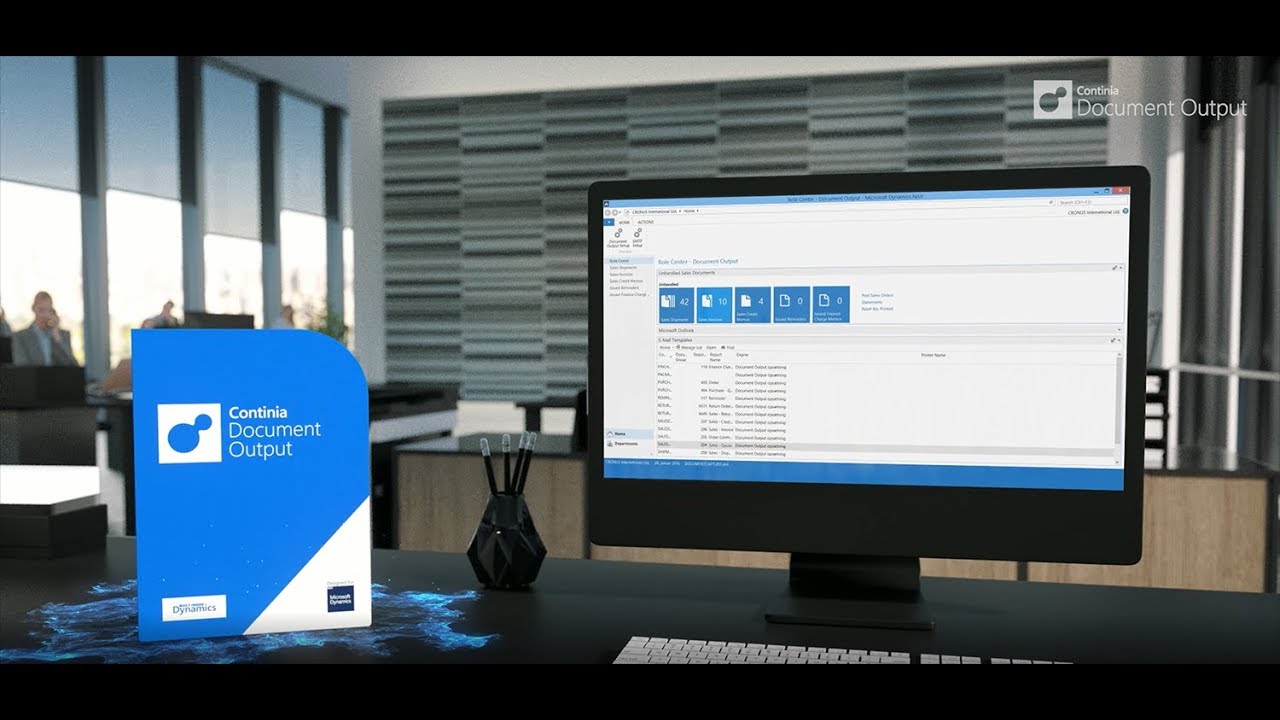 Continia Document Output for Microsoft Dynamics - DE